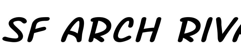 SF Arch Rival Extended Italic Font Download Free