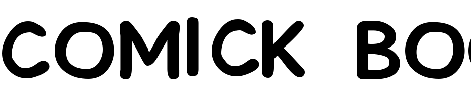 Comick Book Caps Font Download Free