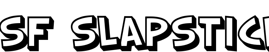 SF Slapstick Comic Shaded Font Download Free