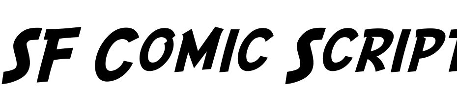 SF Comic Script Font Download Free
