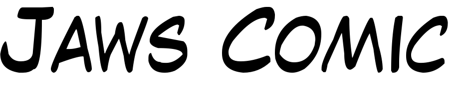 Jaws Comic Pro JY Font Download Free