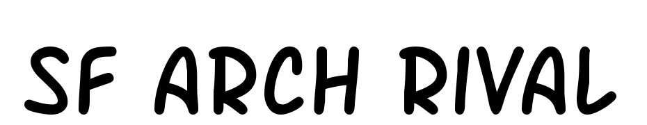 SF Arch Rival Font Download Free