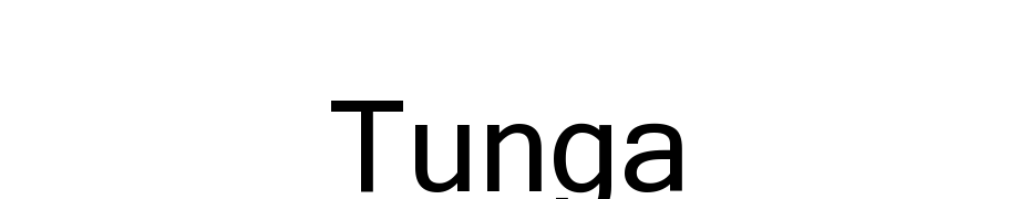 Tunga Font Download Free