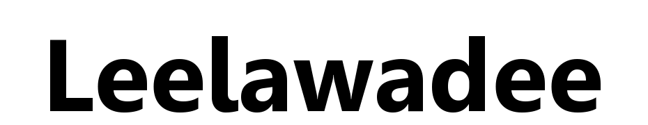 Leelawadee Bold Font Download Free