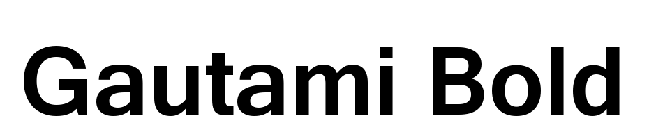 Gautami Bold Font Download Free