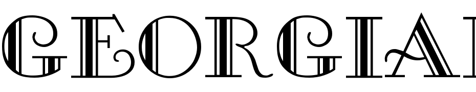 GEORGIANA Regular Font Download Free