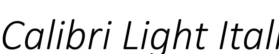 Calibri light font free