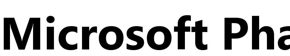 Microsoft Phags Pa Bold Font Download Free