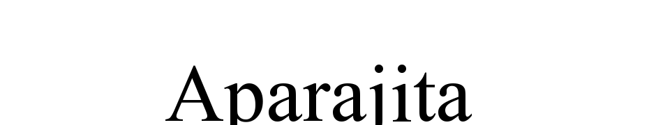 Aparajita Font Download Free