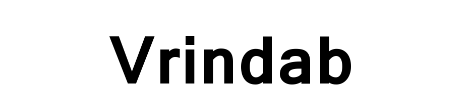 Vrinda Bold Font Download Free