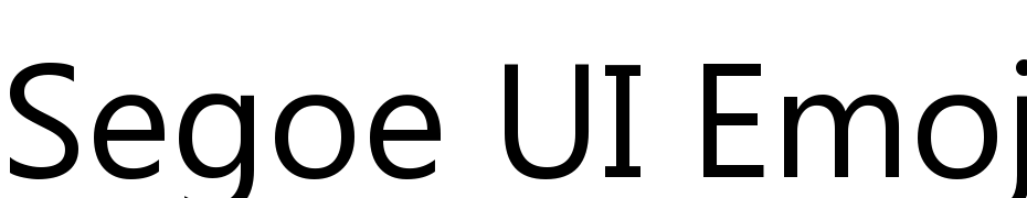 Segoe UI Emoji Scarica Caratteri Gratis