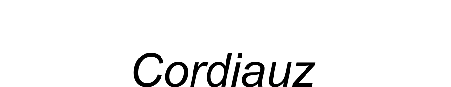 Cordia UPC Bold Italic Font Download Free