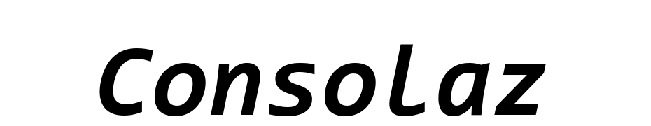 Consolas Bold Italic Font Download Free
