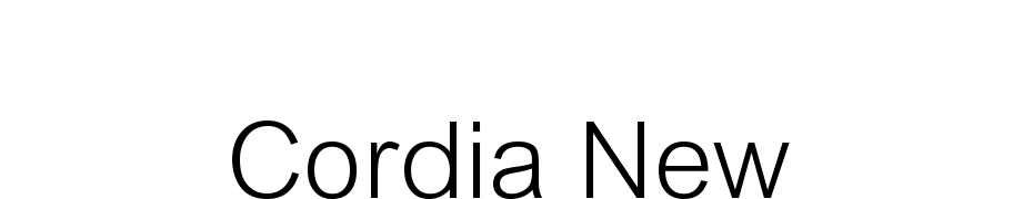 Cordia New Font Download Free