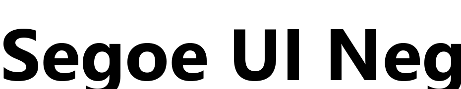 Segoe UI Negreta Font Download Free