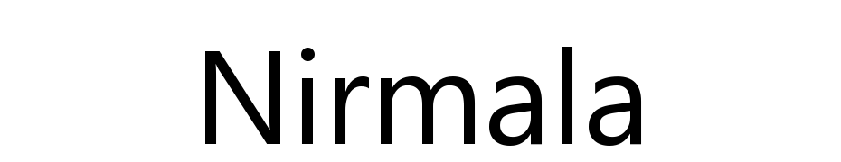 Nirmala Font Download Free