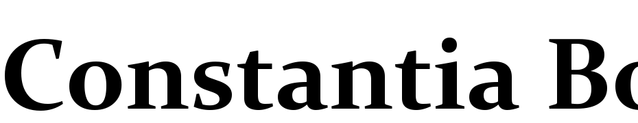 Constantia Bold Font Download Free