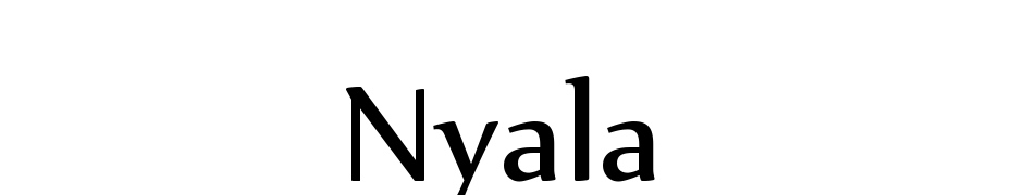 Nyala Font Download Free