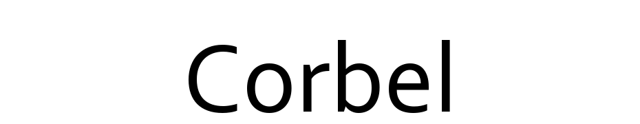 Corbel cкачати шрифт безкоштовно