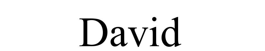 David Font Download Free