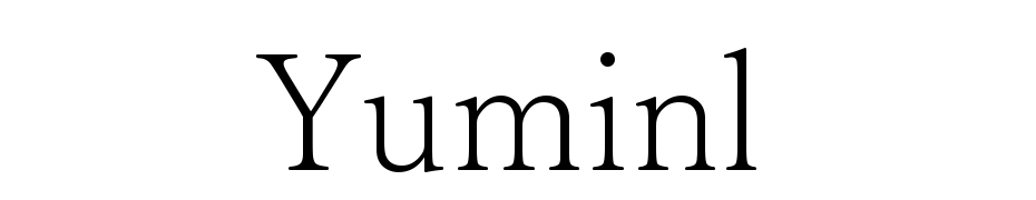 Yu Mincho Light Font Free Download