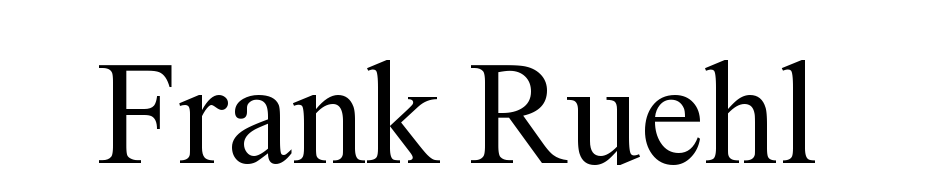 Frank Ruehl Font Download Free