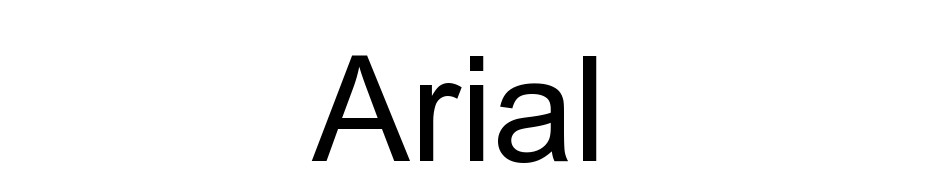 Arial Font Download Free
