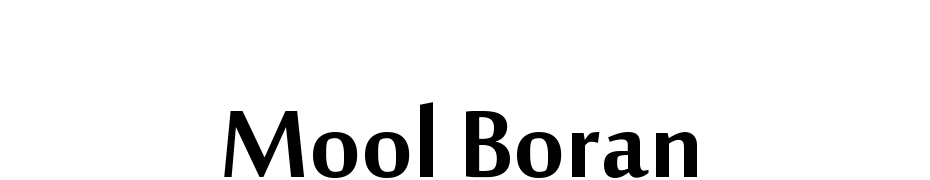 Mool Boran Font Download Free
