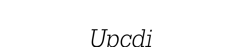 Dillenia UPC Italic Font Download Free