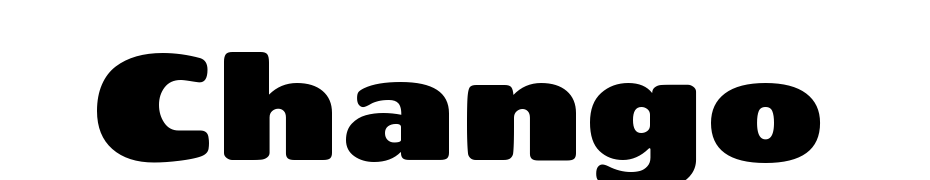 Chango Regular Font Download Free
