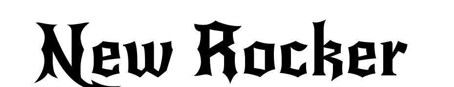 New Rocker Font Download Free