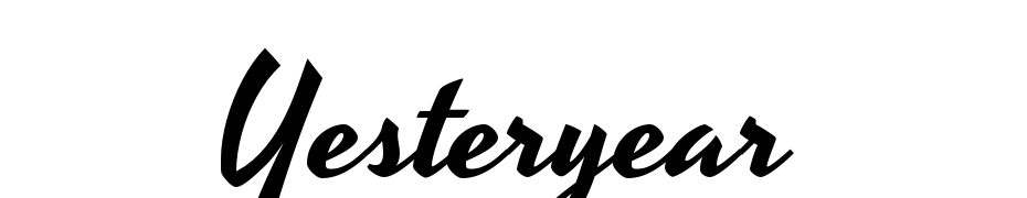 Yesteryear Font Download Free