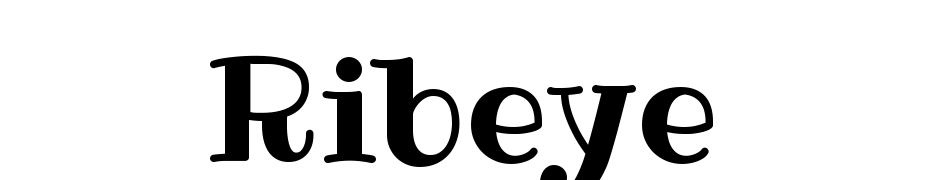 Ribeye Font Download Free