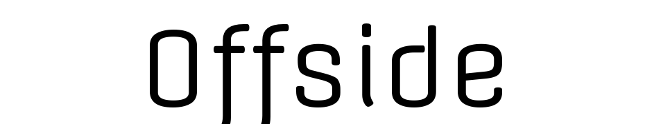 Offside Fuente Descargar Gratis
