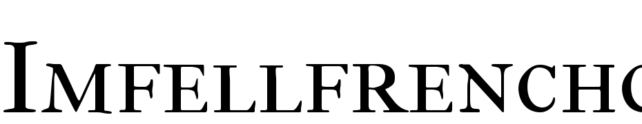 IM FELL French Canon SC Font Download Free