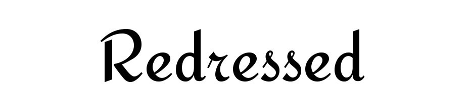 Redressed Font Download Free
