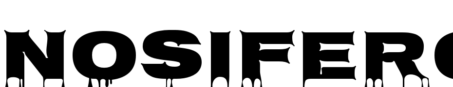Nosifer Caps Regular Font Download Free