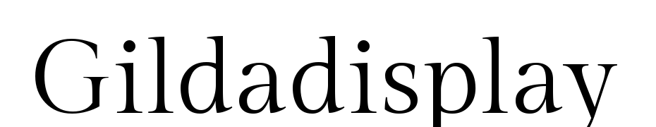 Gilda Display Font Download Free