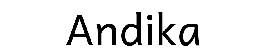 Andika Font Download Free