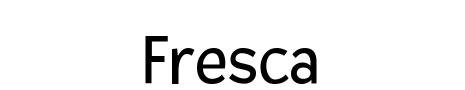 Fresca Font Download Free