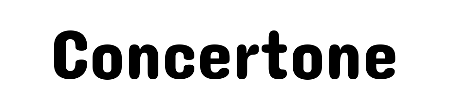 Concert One Font Download Free