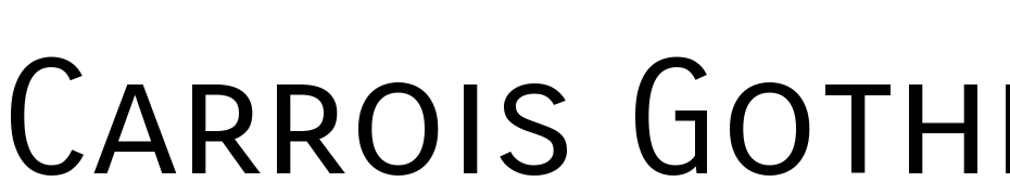 Carrois Gothic SC Font Download Free