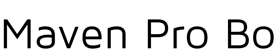 Maven Pro Bold Font Download Free