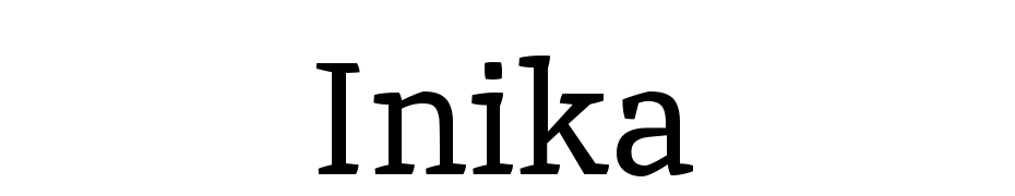 Inika Font Download Free