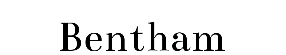 Bentham Font Download Free