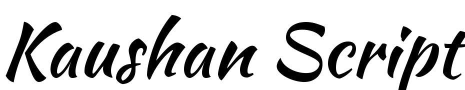 Kaushan Script Font Download Free