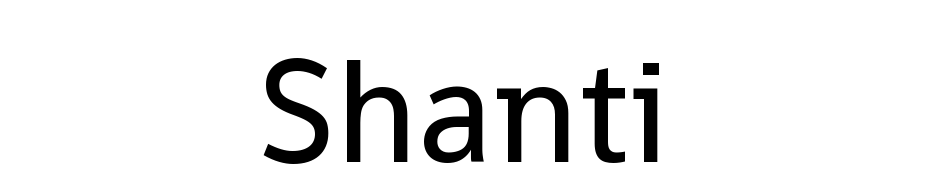 Shanti Font Download Free