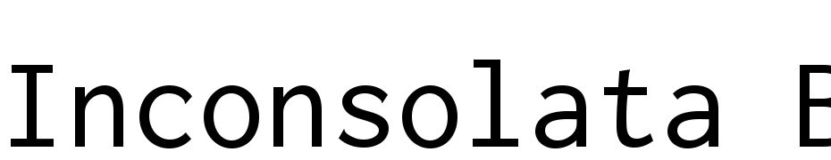 Inconsolata Bold Font Download Free