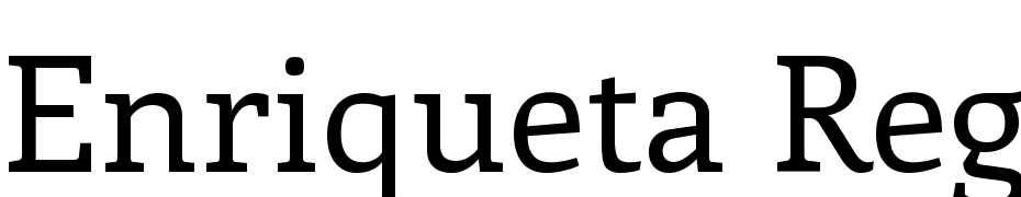 Enriqueta Regular Font Download Free