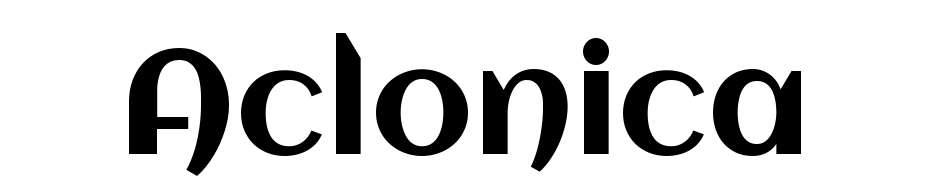 Aclonica Font Download Free